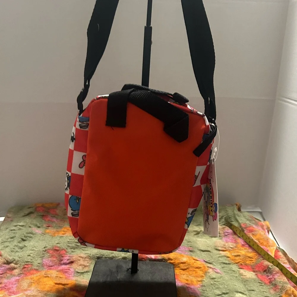 Hello Kitty Red and White Checkered Crossbody